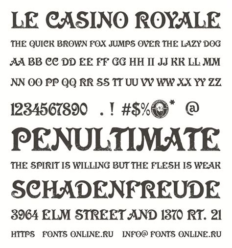 casino royale font|Iba pa.